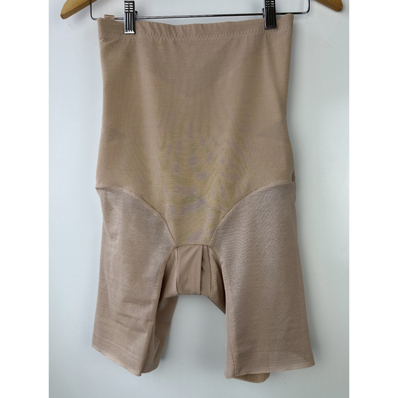 Honeylove SuperPower Shorts Shaper Shapewear Sand Beige Sculpt Women's Medium - Picture 2 of 15